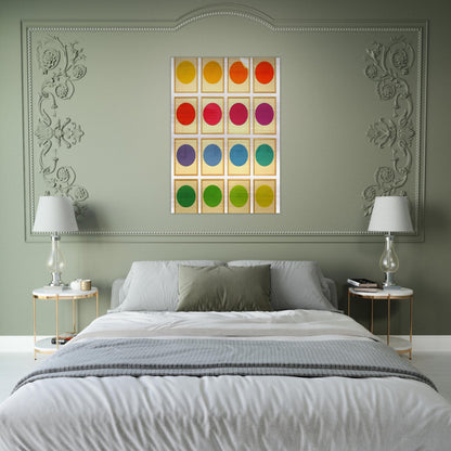 Constellations - 1974 - Max Bill Brushed Aluminum Print - 70x100 cm / 28x40 inches | Max Bill Aluminum Print | Max Bill Prints