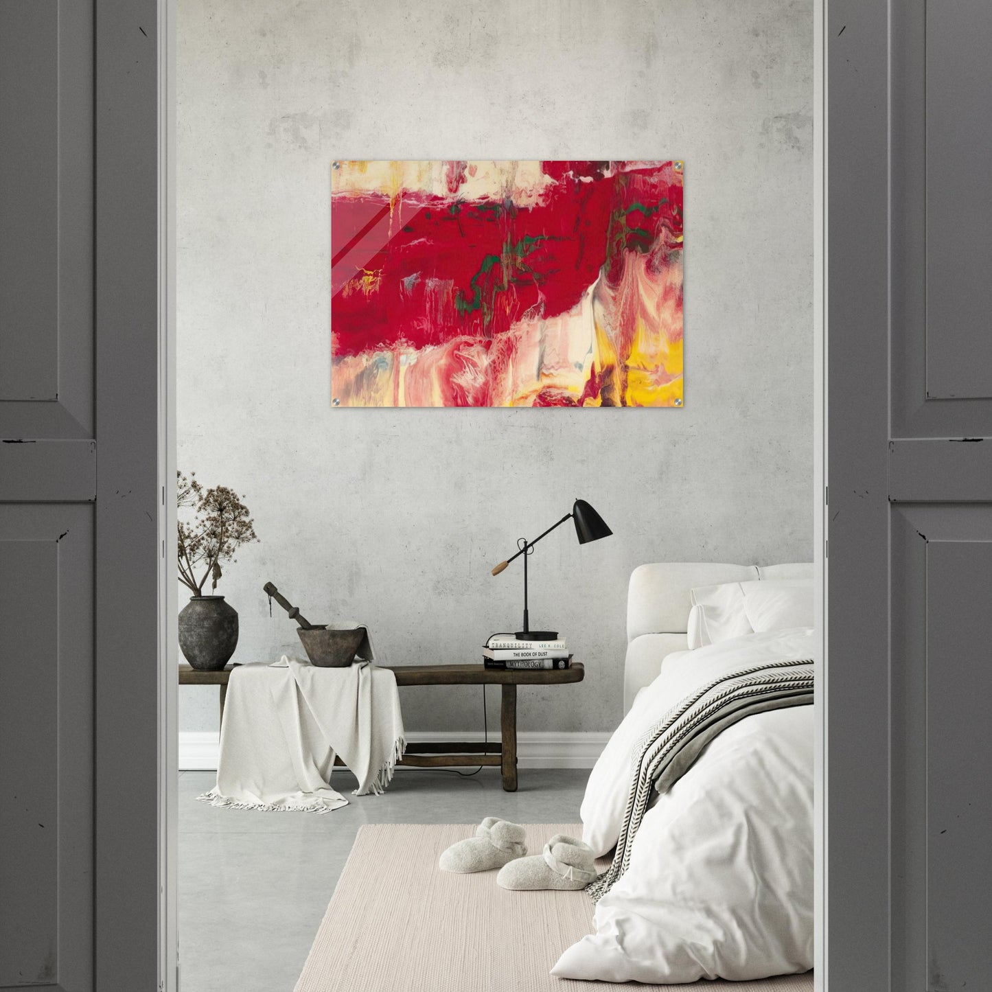 ICE - Gerhard Richter Acrylic Print - 70x100 cm / 28x40″ inches | Gerhard Richter Wall Art | Gerhard Richter Prints