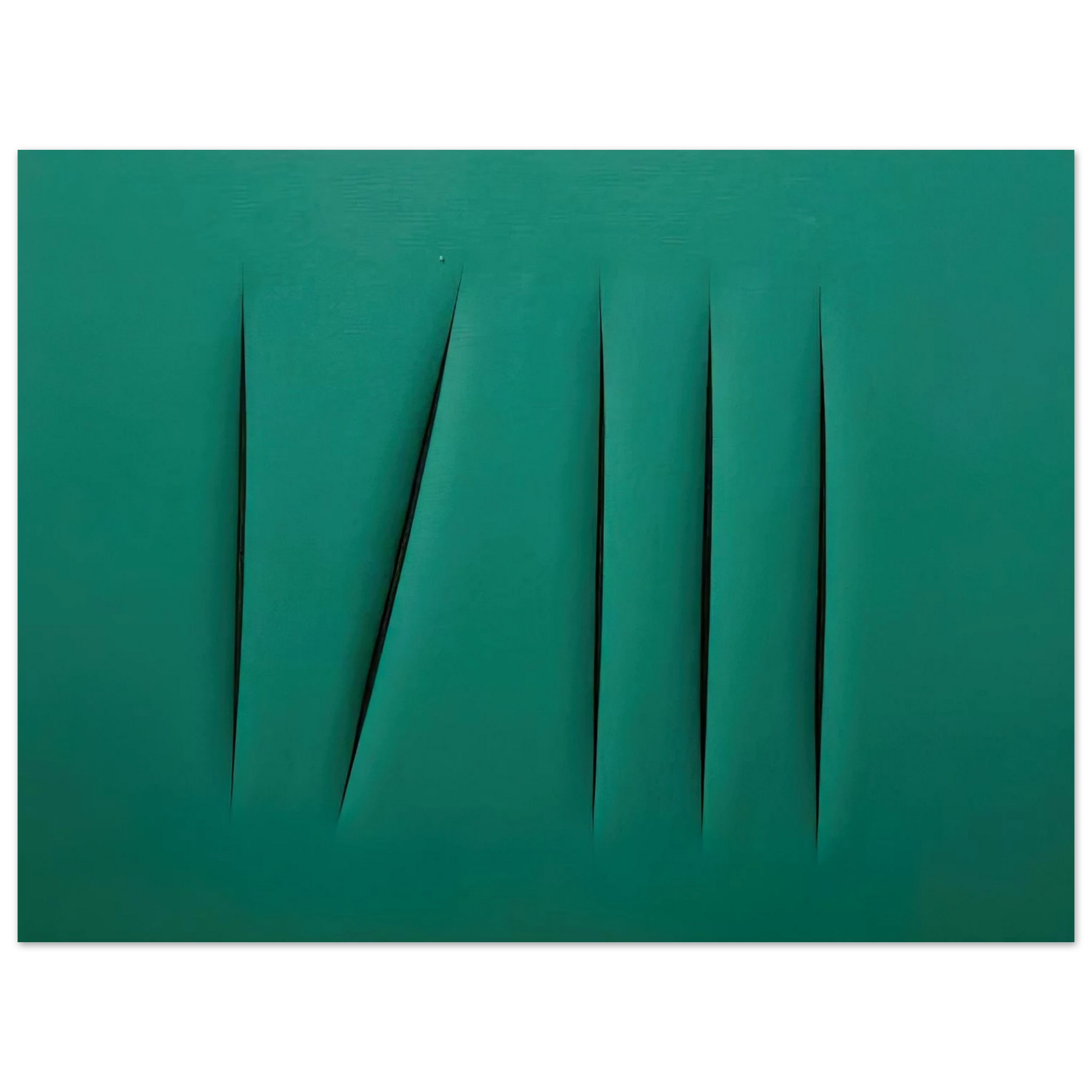 Lucio Fontana - Concept Spatial Fine Art Poster - Default Title