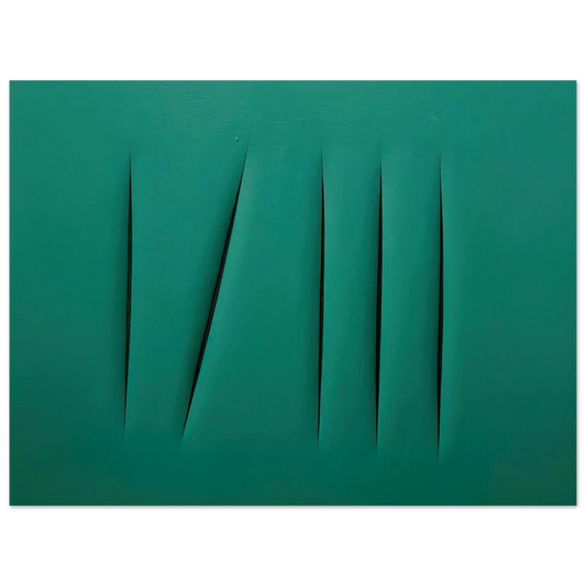Lucio Fontana - Concept Spatial Fine Art Poster - Default Title