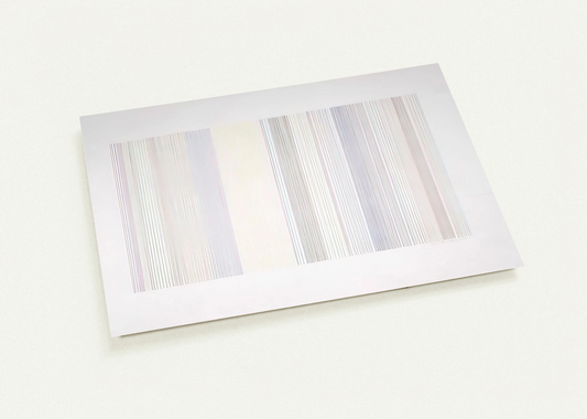 Cold Turkey - 1973 By Gene Davis Pack of 10 Post Cards | Gene Davis Post Cards | A6 (10.5 x 14.8 cm) - 4.1 x 5.8 inches