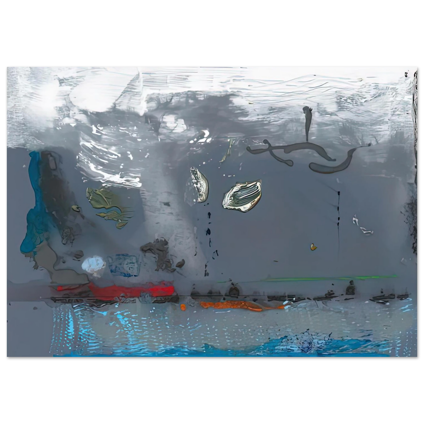 Helen Frankenthaler - Vespers, 1992- Wall Art - 60x80 cm / 24x32 inches - Fine Art Poster - -