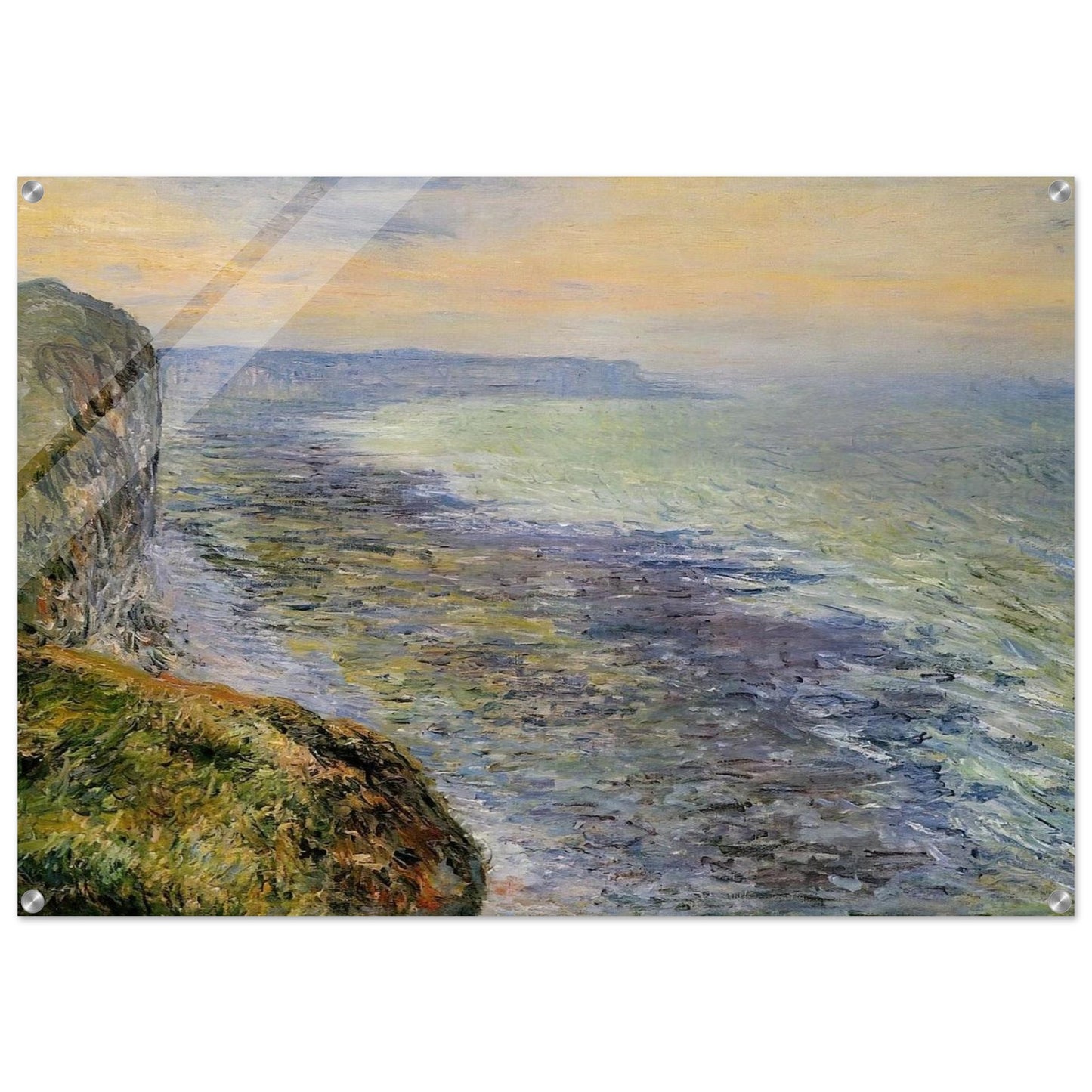 Seascape near Fecamp - claude monet Acrylic Print - 70x100 cm / 28x40″ inches