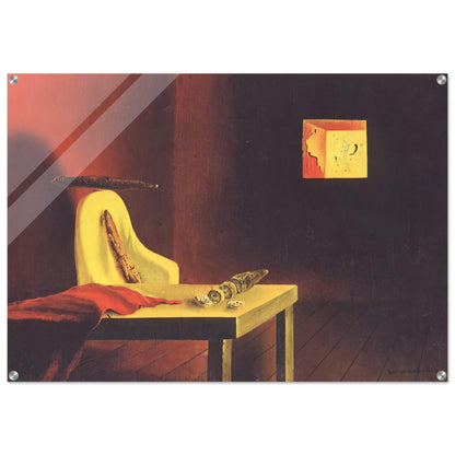 THE INVISIBLE MAN - Salvador Dali Acrylic Print - 70x100 cm / 28x40″ inches | Salvador Dali Wall Art | Salvador Dali Prints