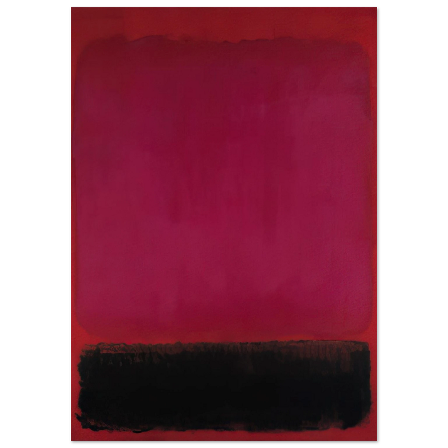 Helen Frankenthaler - Untitled - 1967 Wall art - 40x50 cm / 16x20 inches - Premium Wooden Framed Poster With Fine Art Paper - Wood frame