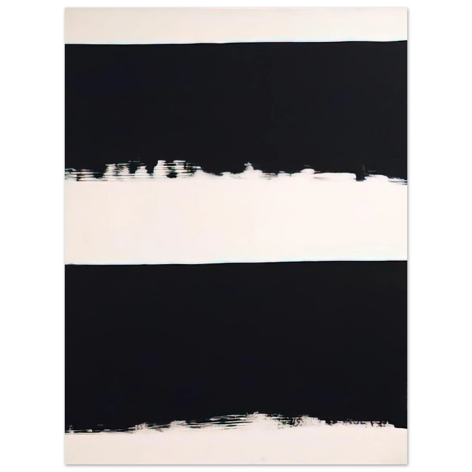 Pierre Soulages - Gouache 2004 B-7 - 2004 Fine Art Poster - Default Title