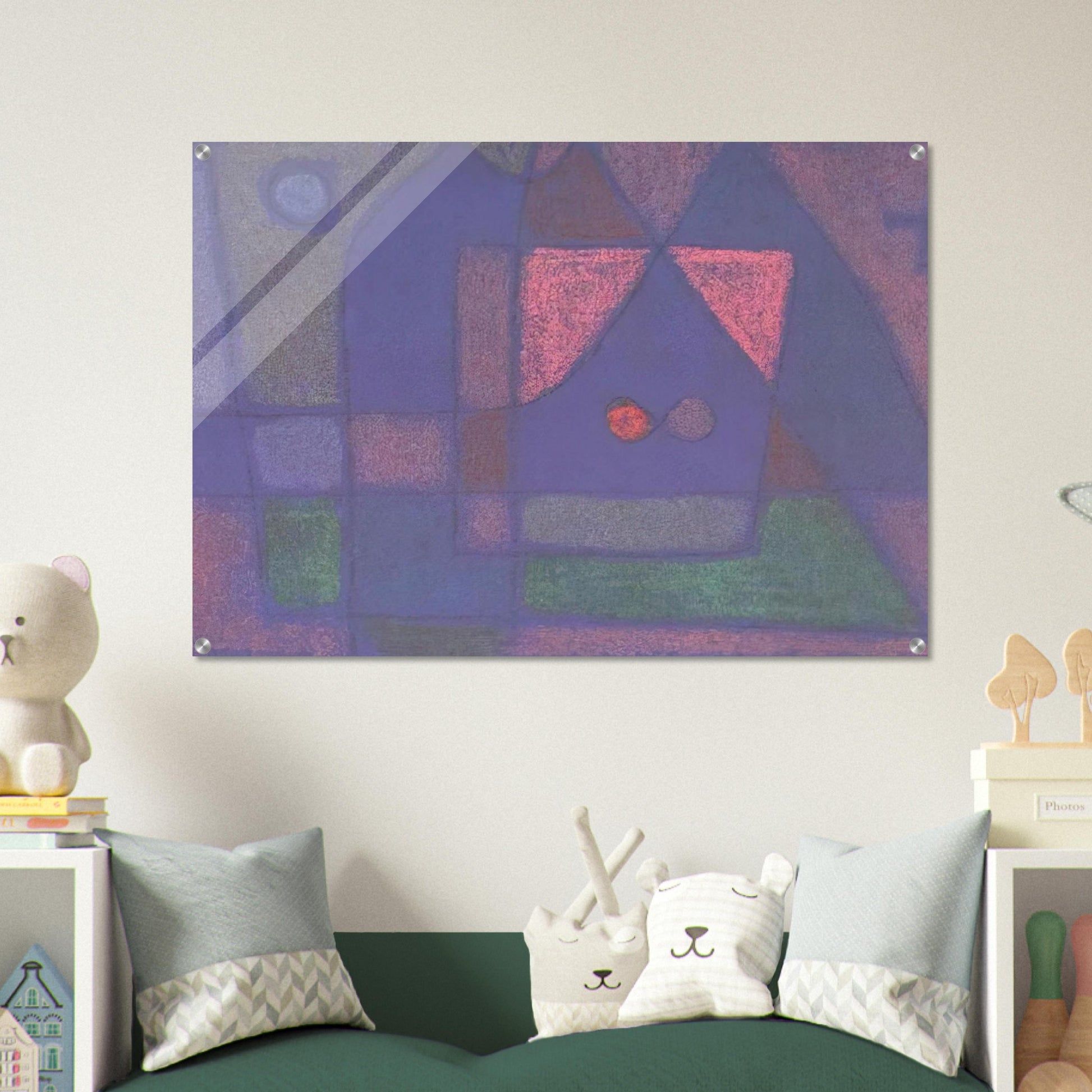 SMALL ROOM IN VENICE - Paul Klee Acrylic Print - 70x100 cm / 28x40″ inches