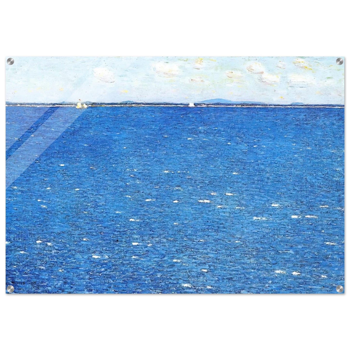 West Wind, Appledore - Childe Hassam Acrylic Print - 70x100 cm / 28x40″ inches | Childe Hassam Wall Art | Childe Hassam Prints