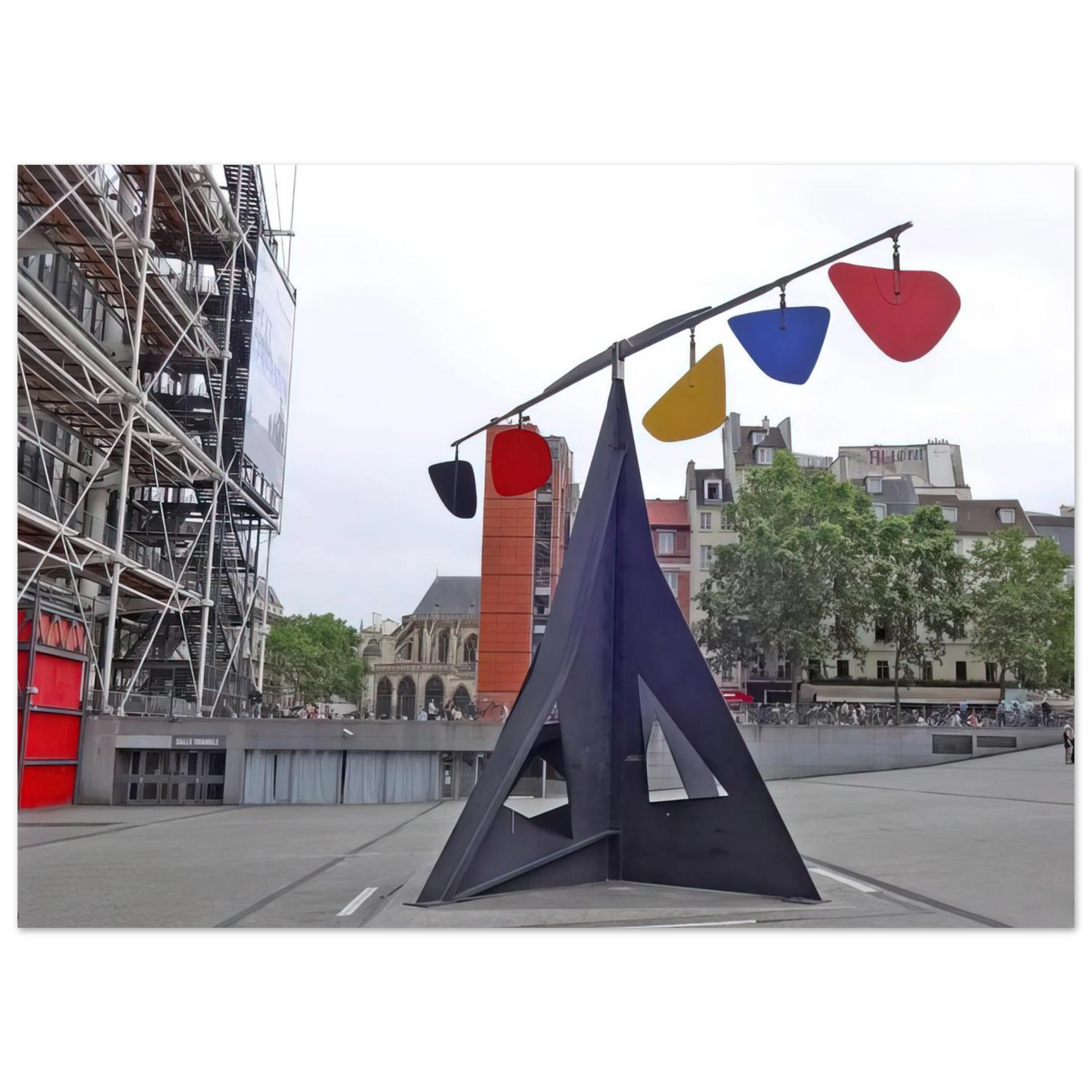 Alexander Calder - HORIZONTAL 1974 Fine Art Poster - 40x60 cm / 16x24 inches