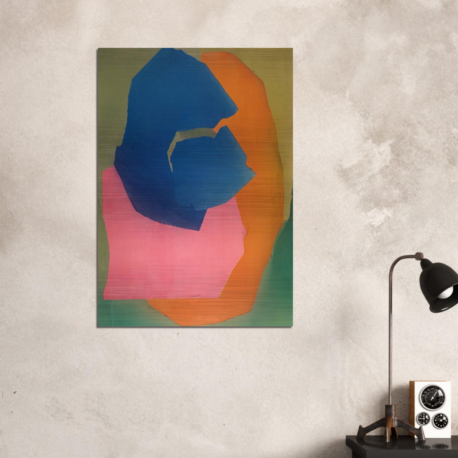 KALANI HAWAII 1969 - Esteban Vicente Brushed Aluminum Print - 70x100 cm / 28x40 inches | Esteban Vicente Aluminum Print | Esteban Vicente Prints