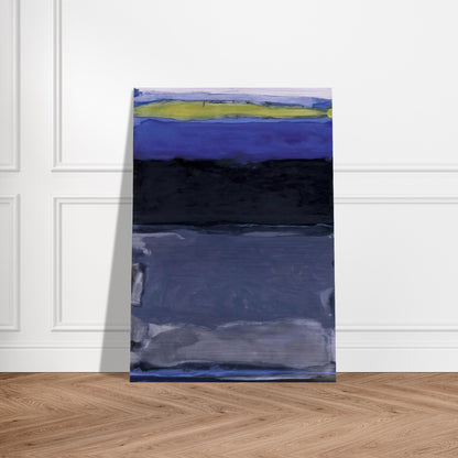 Blue Space - 1954 - Thomas Downing Brushed Aluminum Print - 70x100 cm / 28x40 inches | Thomas Downing Aluminum Print | Thomas Downing Prints