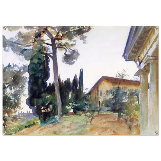 Corfu - John Singer Sargent Acrylic Print - 70x100 cm / 28x40″ inches | John Singer Sargent Wall Art | John Singer Sargent Prints