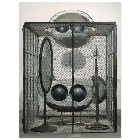 Louise Bourgeois - CELL EYES AND MIRRORS 1993 Fine Art Poster - Default Title