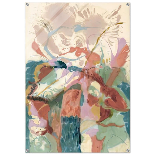 Jacob's Ladder, 1957- - Helen Frankenthaler Acrylic Print - 70x100 cm / 28x40″ inches