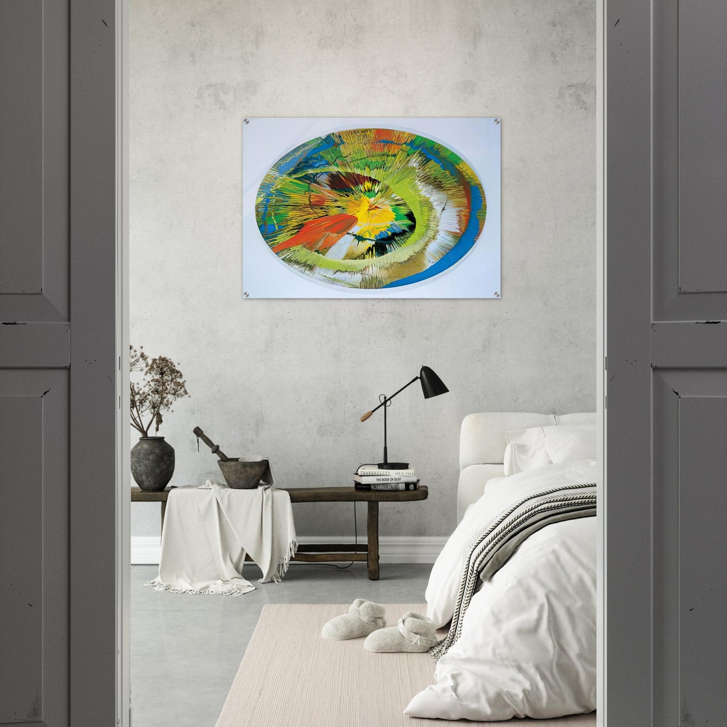 BEAUTIFUL REVOLVING SPHINCTER - Damien Hirst Acrylic Print - 70x100 cm / 28x40″ inches | Damien Hirst Wall Art | Damien Hirst Prints