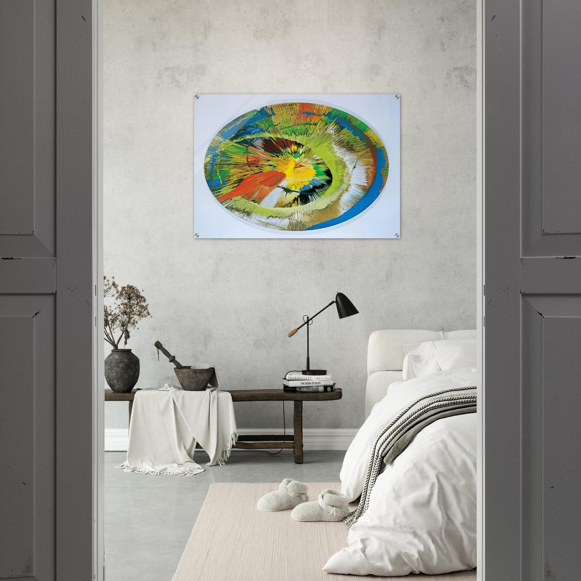 BEAUTIFUL REVOLVING SPHINCTER - Damien Hirst Acrylic Print - 70x100 cm / 28x40″ inches | Damien Hirst Wall Art | Damien Hirst Prints