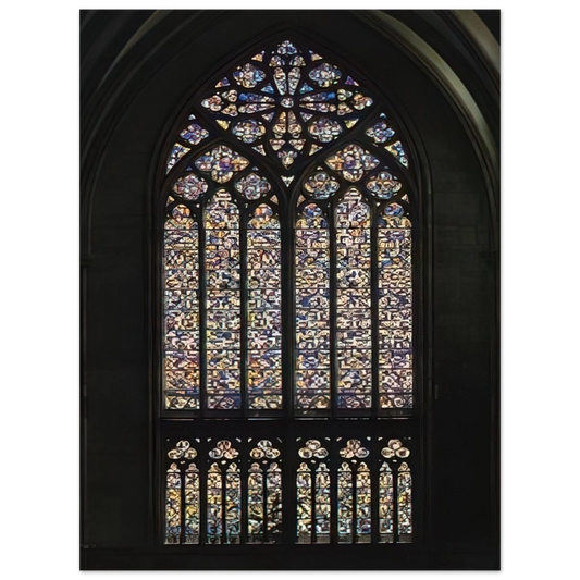 Gerhard Richter - COLOGNE CATHEDRAL WINDOW 2007 Fine Art Poster - Default Title