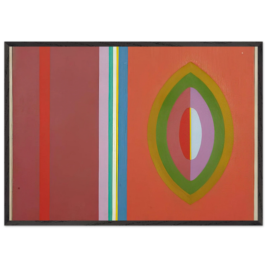 Quiet - 1965 - John Ferren Framed Art Print – Black Wooden Frame - Default Title - -Framed Art Print