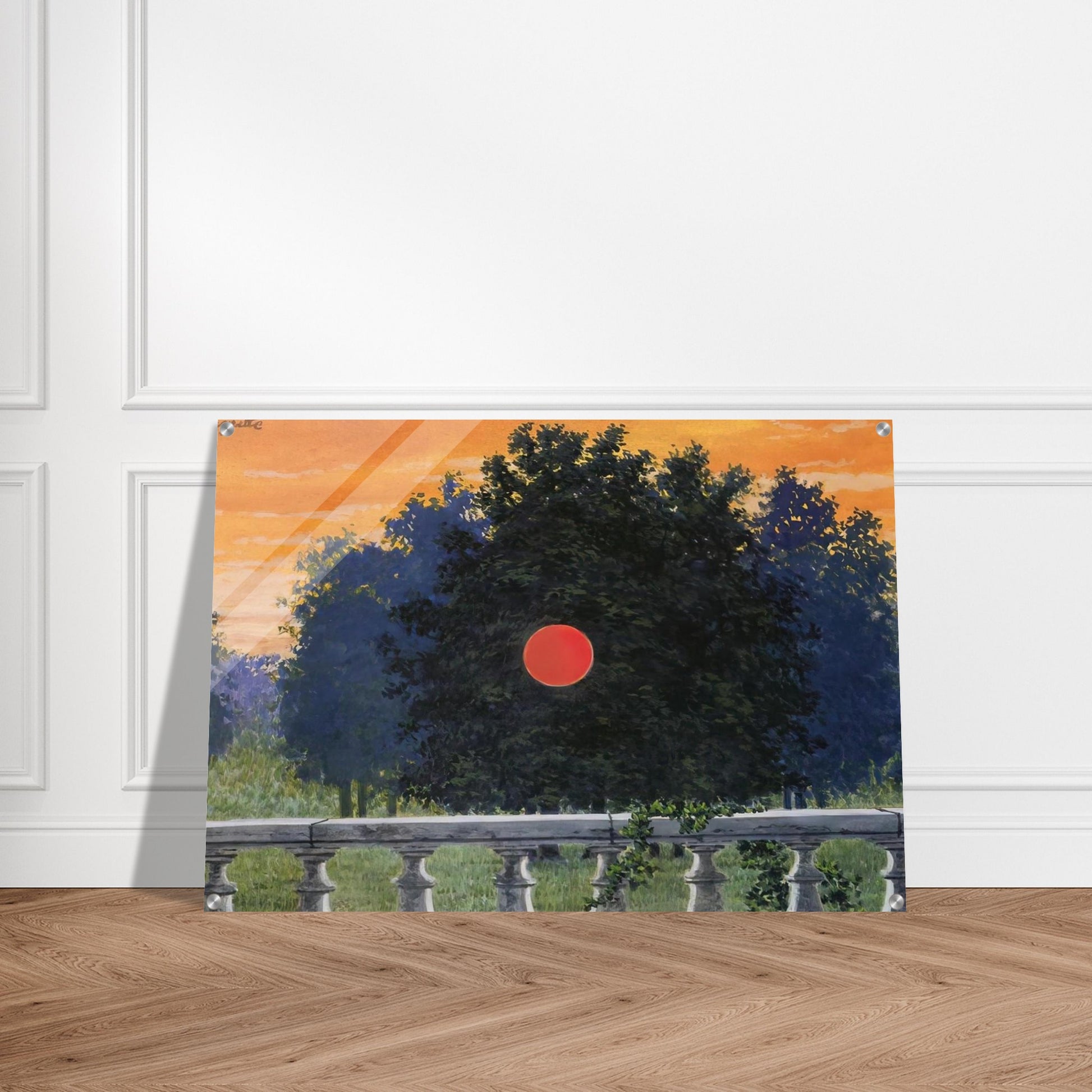 BANQUET 1955 - Rene Magritte Acrylic Print - 70x100 cm / 28x40″ inches | Rene Magritte Wall Art | Rene Magritte Prints