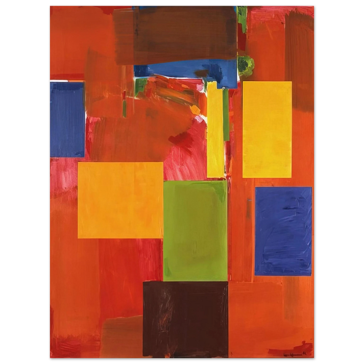 Hans Hofmann - Sanctum Sanctorum  75x100 cm / 30x40inches Fine Art Poster