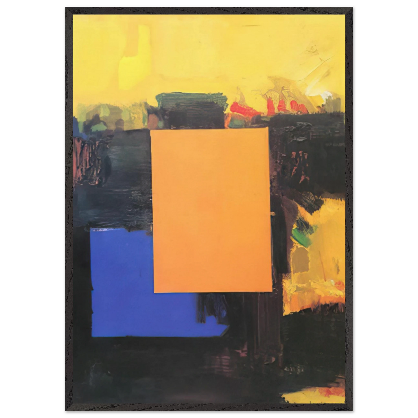 Ora Pro Nobis - Hans Hofmann Framed Art Print – Black Wooden Frame - Default Title - -Framed Art Print