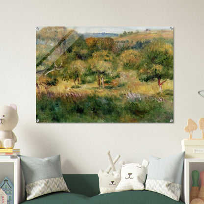 The Edge of the Forest in Brittany - Pierre-Auguste Renoir Acrylic Print - 70x100 cm / 28x40″ inches
