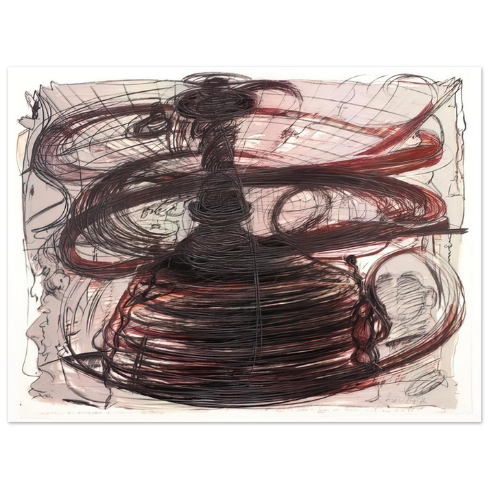 Dieter Roth - Self-Portrait as Pile of Dog Dirt - 1973  75x100 cm / 30x40inches Fine Art Poster