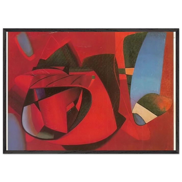 Composition - 1937 - John Ferren 70x100 cm / 28x40 inches Framed Art Print – Black Wooden Frame