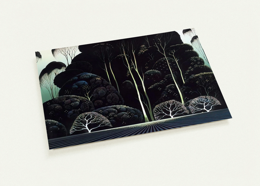 Eucalyptus By Eyvind Earle Pack of 10 Post Cards | Eyvind Earle Post Cards | A6 (10.5 x 14.8 cm) - 4.1 x 5.8 inches