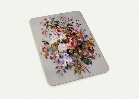 A Bouquet of Roses By Pierre-Auguste Renoir Pack of 10 Post Cards | Pierre-Auguste Renoir Post Cards | A6 (10.5 x 14.8 cm) - 4.1 x 5.8 inches