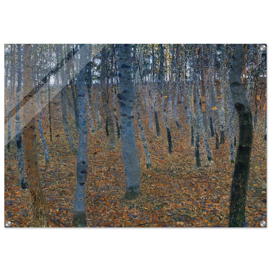 BEECH GROVE I - Gustav Klimt Acrylic Print - 70x100 cm / 28x40″ inches