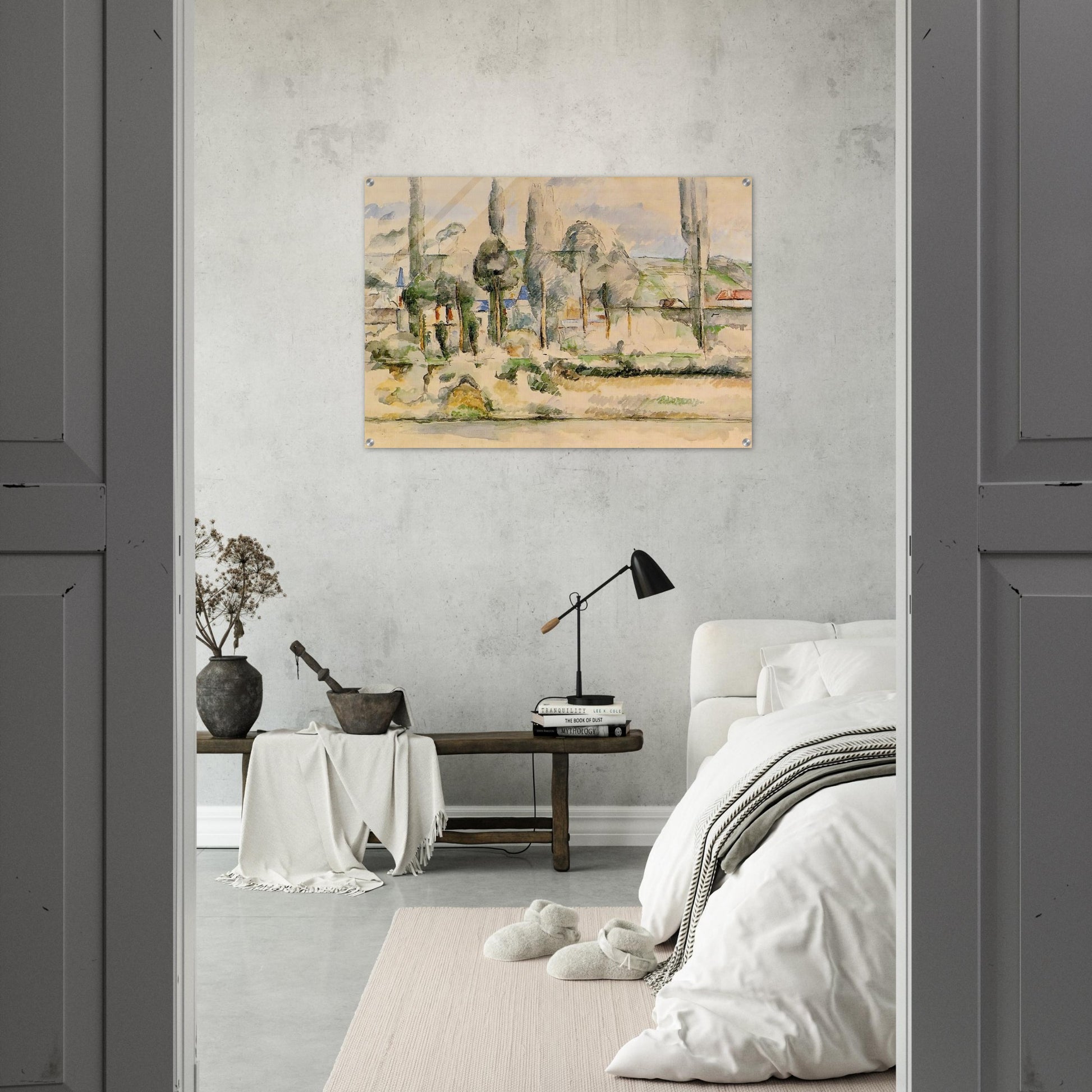 Chateau de Madan - Paul Cézanne Acrylic Print - 70x100 cm / 28x40″ inches