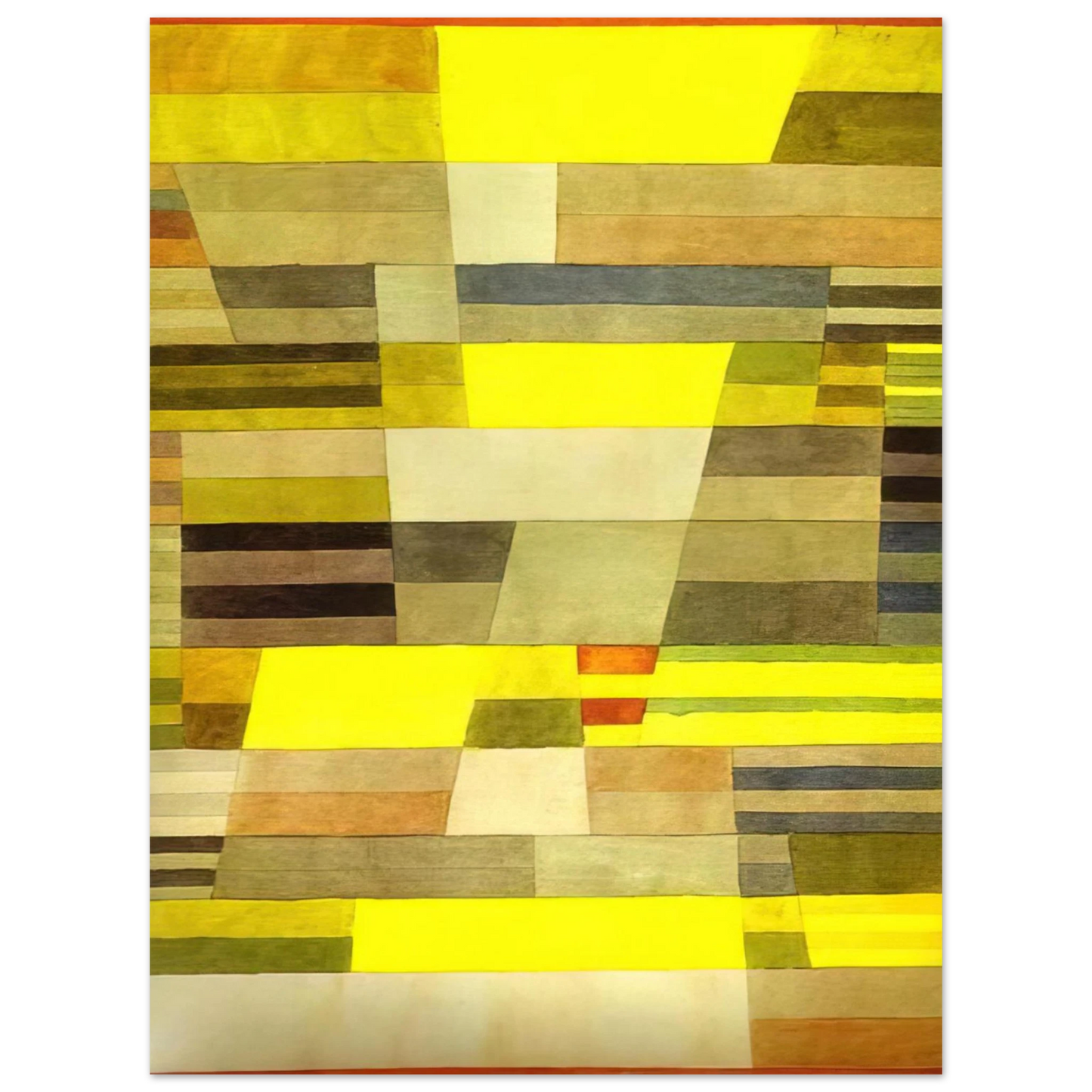 Paul Klee - MONUMENT 1929 Fine Art Poster - Default Title