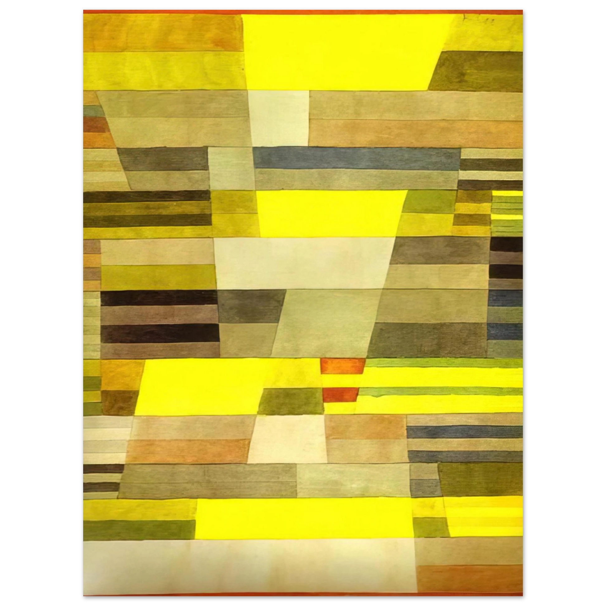 Paul Klee - MONUMENT 1929 Fine Art Poster - Default Title