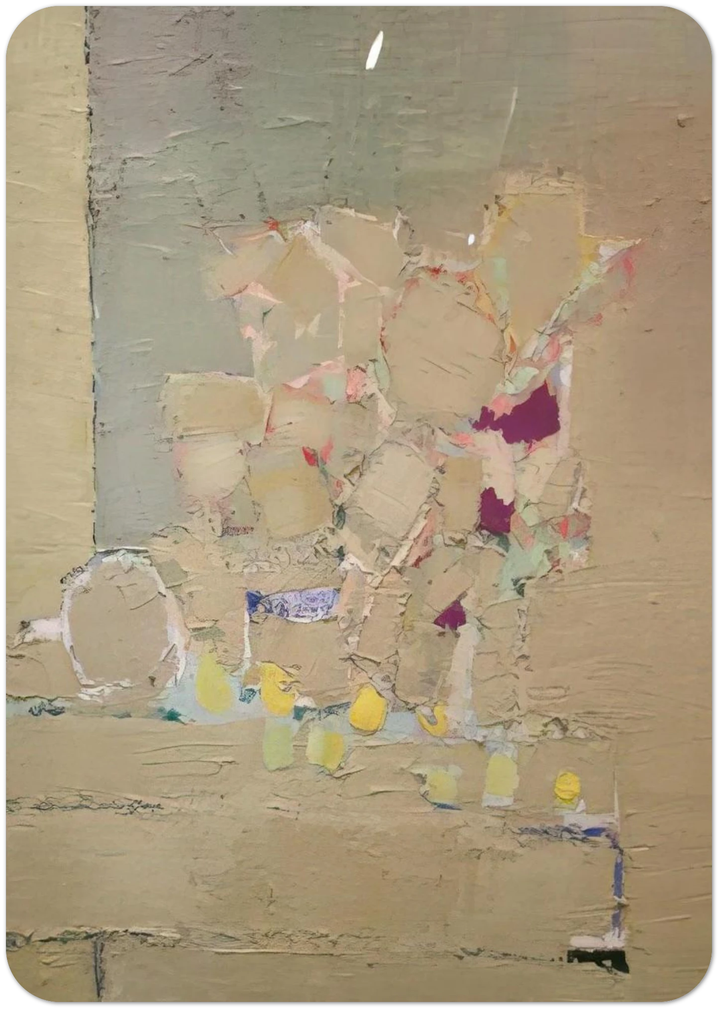 Flowers - 1953 By Nicolas de Stael Pack of 10 Post Cards | Nicolas de Stael Post Cards | A6 (10.5 x 14.8 cm) - 4.1 x 5.8 inches