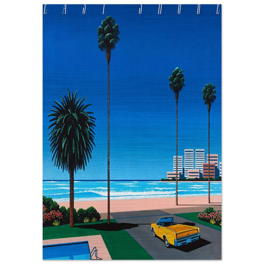 Bronze - East Shore - Hiroshi Nagai Brushed Aluminum Print - 70x100 cm / 28x40 inches | Hiroshi Nagai Aluminum Print | Hiroshi Nagai Prints