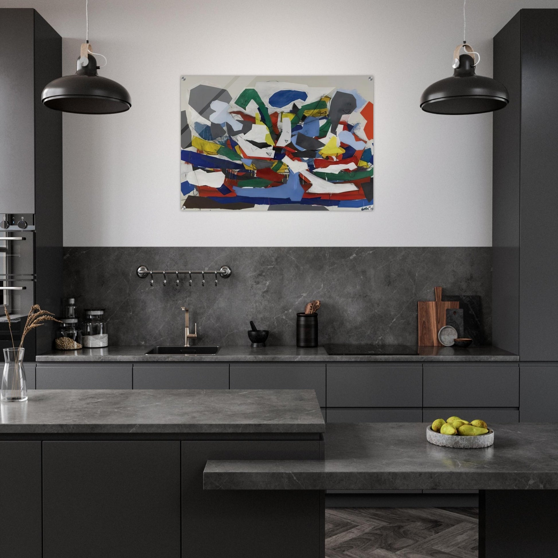 Adventure II - 1963 - Robert Goodnough Acrylic Print - 70x100 cm / 28x40″ inches | Robert Goodnough Wall Art | Robert Goodnough Prints