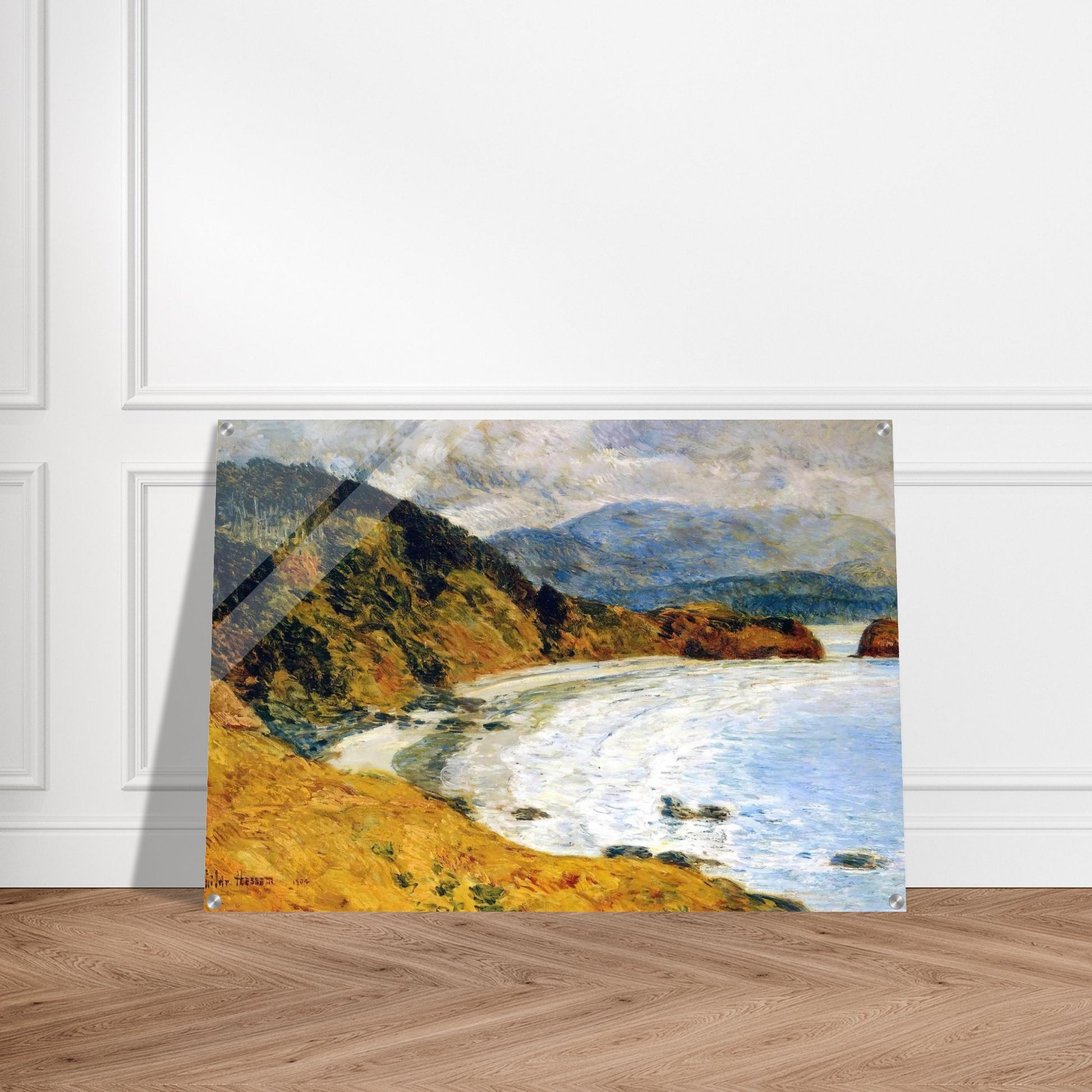 Ecola Beach, Oregon - Childe Hassam Acrylic Print - 70x100 cm / 28x40″ inches