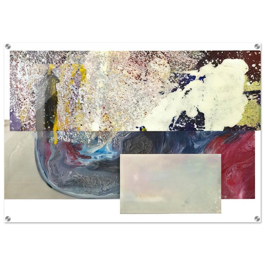 Newly Little - Sam Gilliam Acrylic Print - 70x100 cm / 28x40″ inches | Sam Gilliam Wall Art | Sam Gilliam Prints