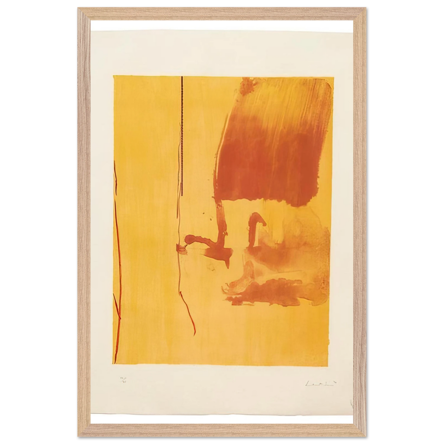 Helen Frankenthaler - Harvest - 1976 Wall art - 40x50 cm / 16x20 inches - Fine Art Poster - -