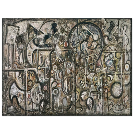 Richard Pousette-Dart - Symphony No. 1, The Transcendental Fine Art Poster - Default Title