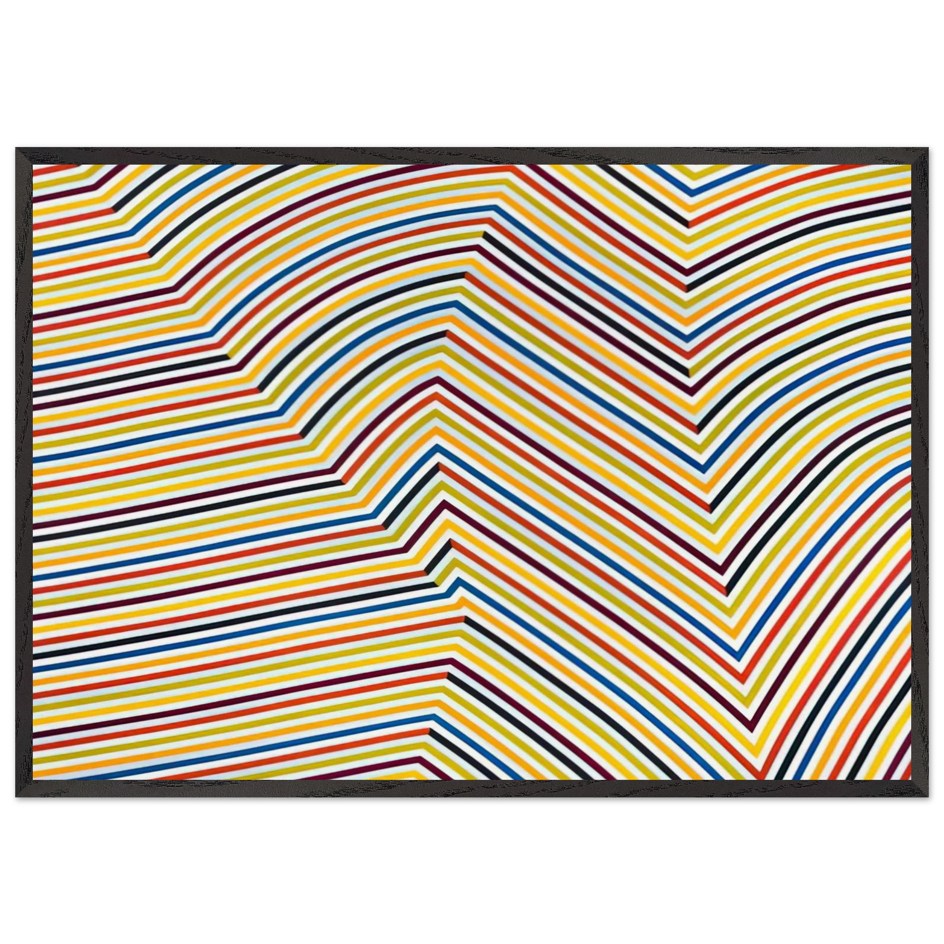 Retine ma jolie - Marcel Barbeau Framed Art Print – Black Wooden Frame - Default Title - -Framed Art Print