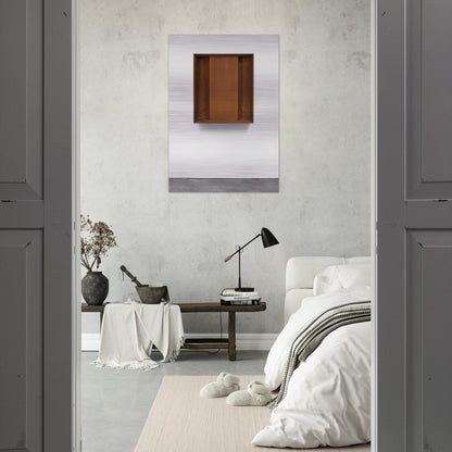 Untitled JUDDO0510 - 1989 - Donald Judd Brushed Aluminum Print - 70x100 cm / 28x40 inches | Donald Judd Aluminum Print | Donald Judd Prints