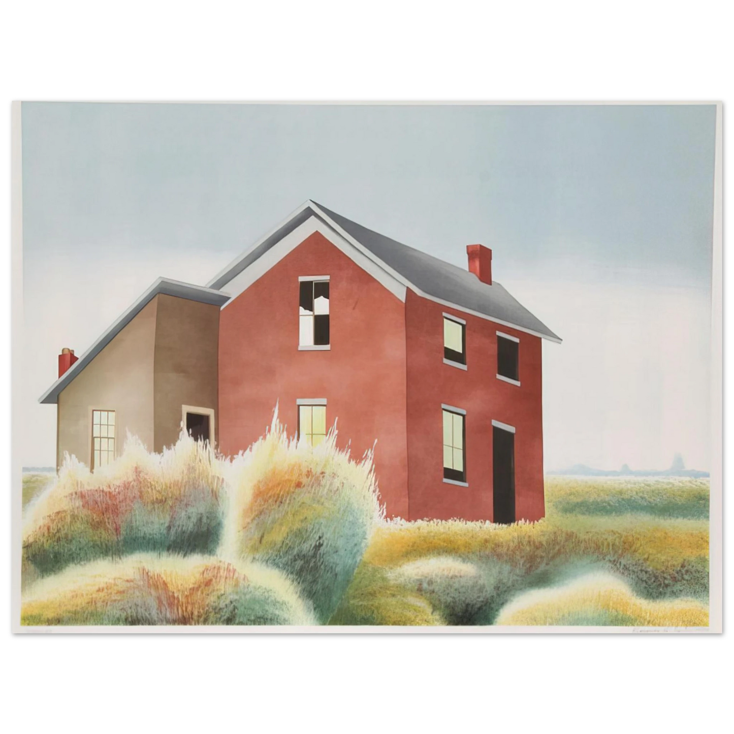 Clarence Holbrook Carter - Homestead - 1979 Fine Art Poster - Default Title