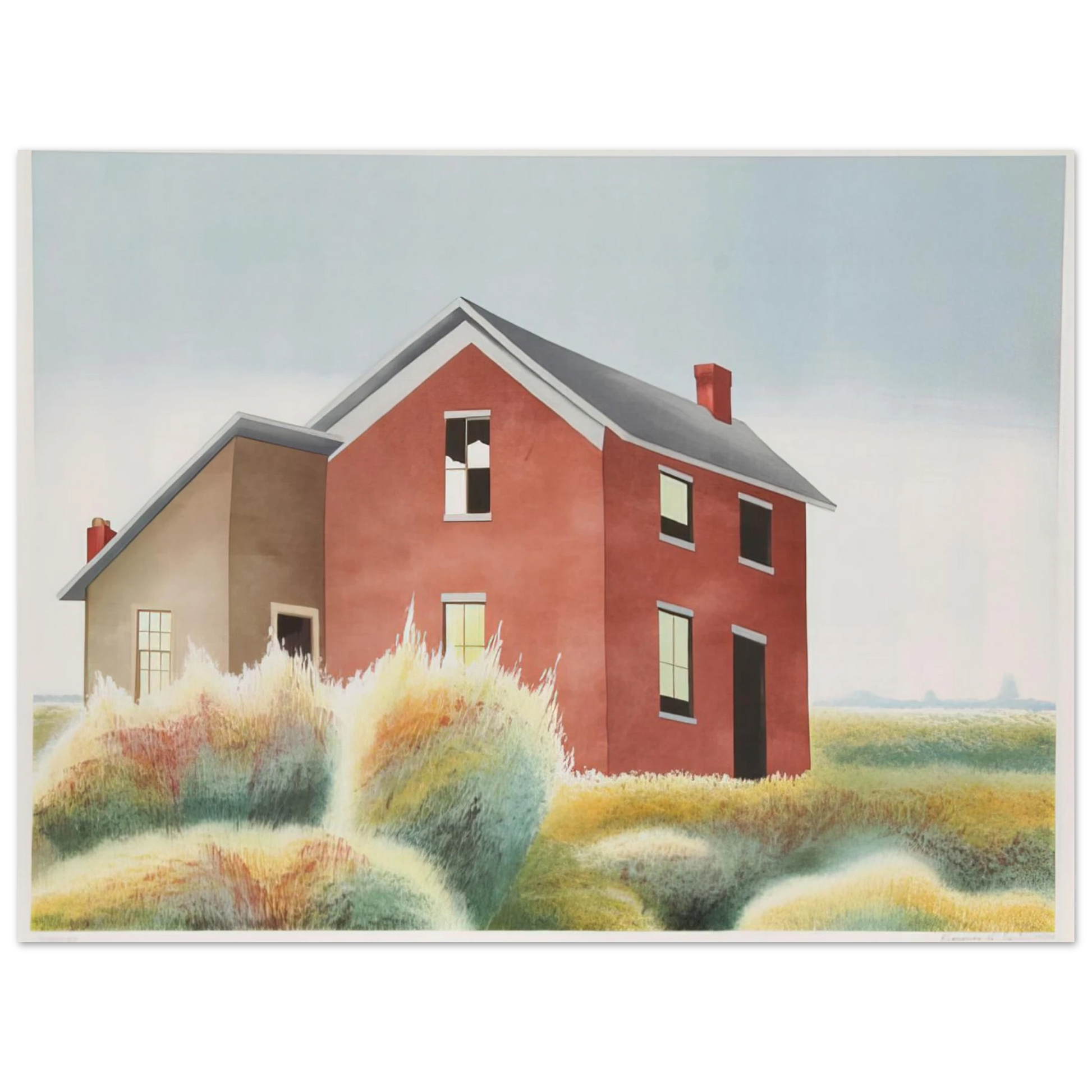 Clarence Holbrook Carter - Homestead - 1979 Fine Art Poster - Default Title