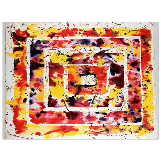 Sam Francis - Untitled Mandala Fine Art Poster - Default Title