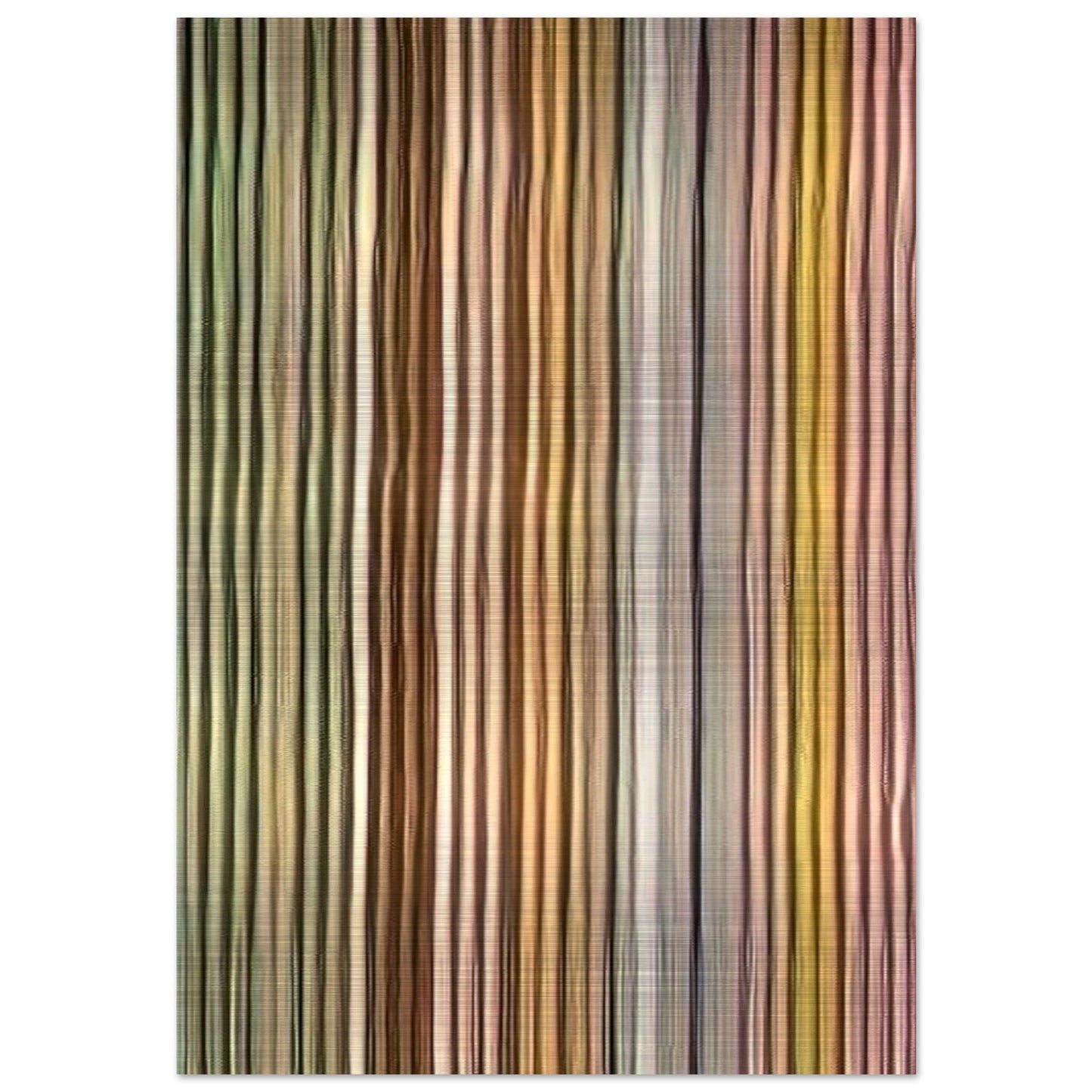 Long John - 1968 - Gene Davis Brushed Aluminum Print - 70x100 cm / 28x40 inches | Gene Davis Aluminum Print | Gene Davis Prints