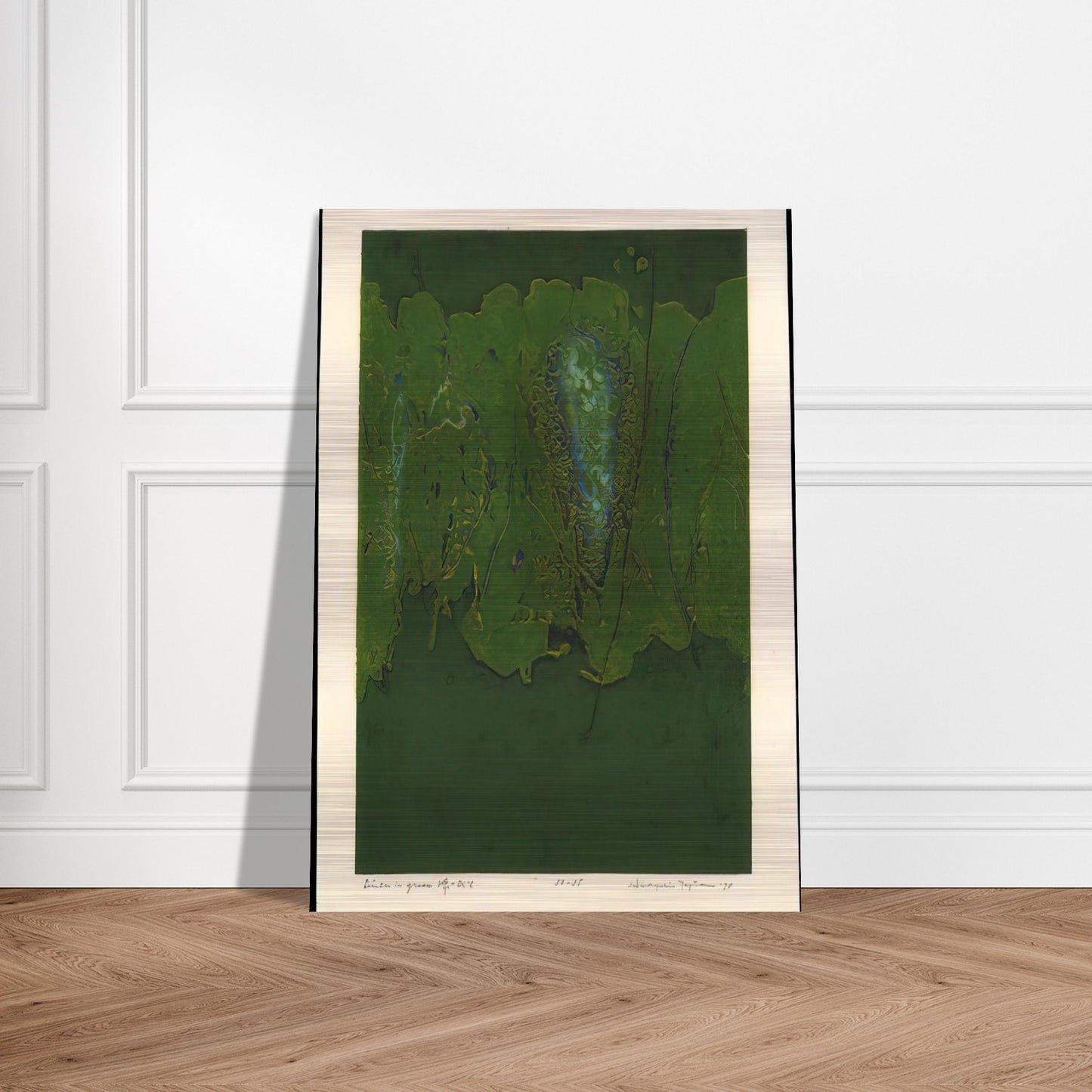 Winter in Green - 1970 - Hiroyuki Tajima Brushed Aluminum Print - 70x100 cm / 28x40 inches | Hiroyuki Tajima Aluminum Print | Hiroyuki Tajima Prints
