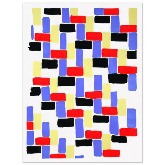 Sonia Delaunay - %D1%81OULEURS IDEES Fine Art Poster - Default Title