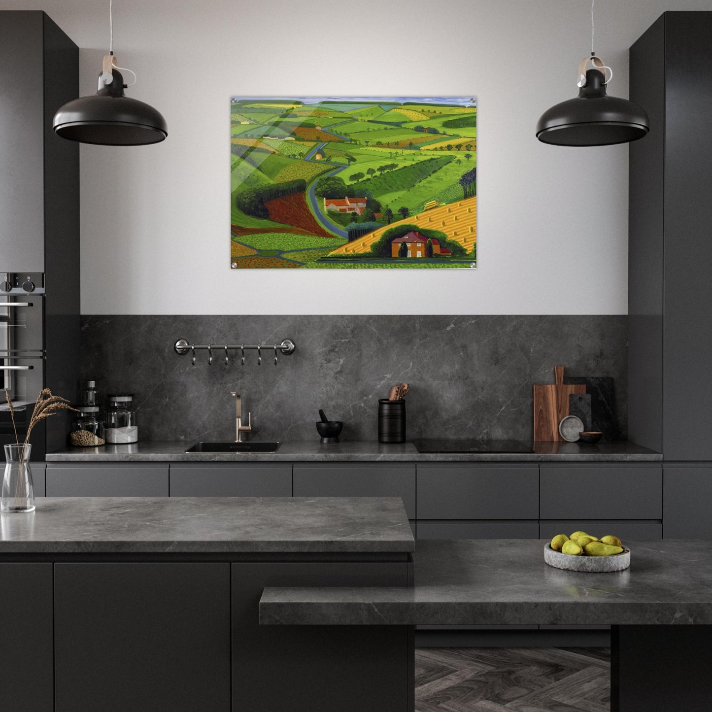 David Hockney - David Hockney Acrylic Print - 70x100 cm / 28x40″ inches | David Hockney Wall Art | David Hockney Prints